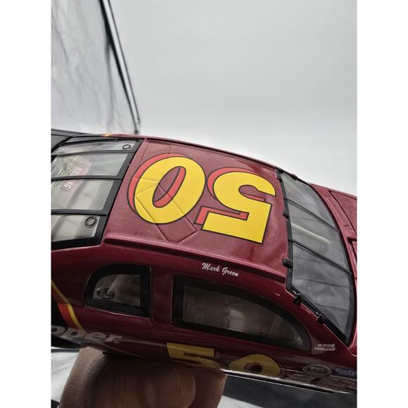 ACTION 1999 MARK GREEN #50 DR PEPPER CHEVROLET MONTE CARLO NASCAR 1:24 BANK - Picture 8 of 11